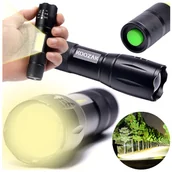 Latarki - Bardzo Mocna Latarka Led Taktyczna Wojskowa Zoom - miniaturka - grafika 1