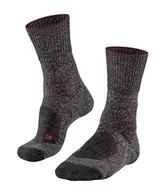 Skarpetki damskie - FALKE Damskie skarpety turystyczne TK1 Adventure W So Wełna, materiał funkcyjny, zapobiegający powstawaniu pęcherzy, grube, 1 para, niebieskie Space Blue 6116 Trend 39-40 - miniaturka - grafika 1