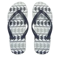 Klapki i japonki męskie - Japonki Kappa 371D2UW Blue Marine - White - Grey Lt Lead Granatowy - miniaturka - grafika 1