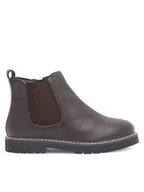 Buty dla chłopców - Badura Trzewiki 9N2742 Brązowy - miniaturka - grafika 1