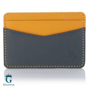 Skórzane etui na karty Visconti VSL-40 z RFID - Portfele - miniaturka - grafika 1