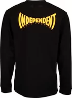Koszulki męskie - t-shirt męski INDEPENDENT SPANNING LS TEE Black - miniaturka - grafika 1