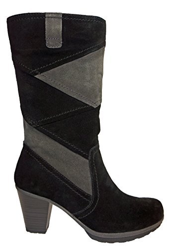 Jana Madonna -B-1K-1 8-25342-21 klasyczne kozaki damskie, czarny - Czarny Black Comb 098-38.5 EU Weit