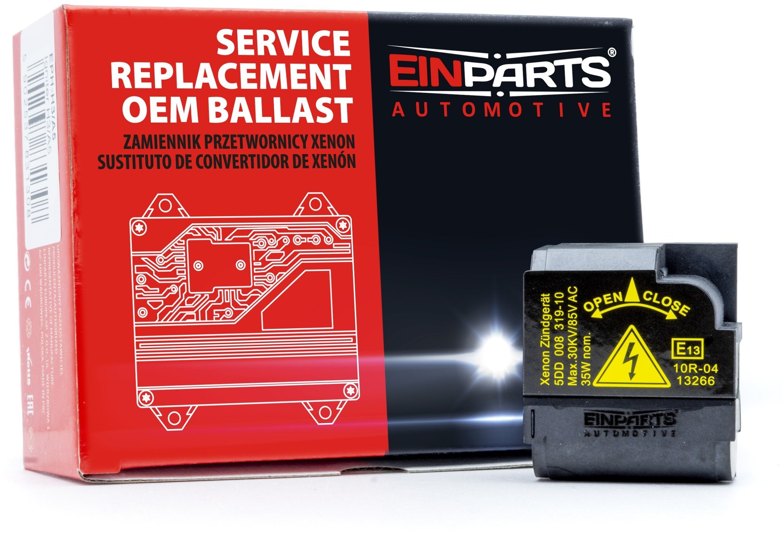 Przetwornica Einparts Automotive EINPARTS PRZETWORNICA XENONOWA 35W DO MERCEDES CLS W219 NISSAN QASHQ