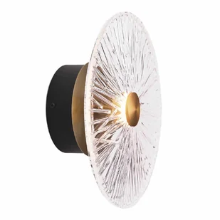 Okrągły kinkiet Allure W0356 Maxlight LED 5W 3000K do jadalni złoty - Lampy ścienne - miniaturka - grafika 1