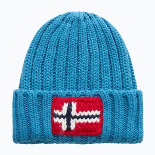 Czapka męska Napapijri F-Semiury blue sapphire - Czapki męskie - miniaturka - grafika 1
