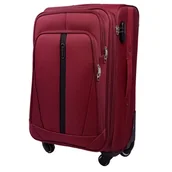 Walizki - [ C330 ] Walizka Średnia RUBY (M) Red - miniaturka - grafika 1
