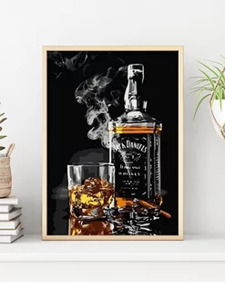 Malowanie po numerach - Jack Daniels 40x50cm - Twoje Hobby - Malowanie po numerach - miniaturka - grafika 2