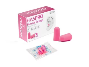 Haspro Haspro Multi10 Stopery do uszu Różowe - 10 par HASPRO-MULTI-PIN - Akcesoria BHP - miniaturka - grafika 2