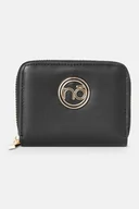 Portfele - Mały skórzany portfel Nobo czarny - miniaturka - grafika 1