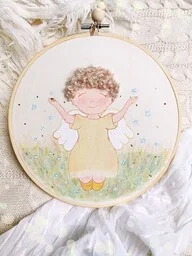 obrazek na chrzest, personalizowana pamiątka Chrztu Świętego - Ikony i obrazy sakralne obrazek na chrzest, personalizowana pamiątka Chrztu Świętego - Ikony i obrazy sakralne - miniaturka - grafika 1