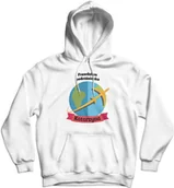 Gadżety dla niej i dla niego - Bluza z kapturem prawdziwa podróżniczka z imieniem - miniaturka - grafika 1