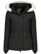 Kurtki damskie - Maison Montaigne Kurtka pikowana "Chesmai" w kolorze czarnym - miniaturka - grafika 1