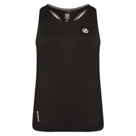 Koszulki sportowe damskie - Damski podkoszulek Dare 2b Modernize II Vest Rozmiar: M / Kolor: czarny - miniaturka - grafika 1