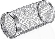 Akcesoria do grilla - Kuchenprofi Koszyk do grillowania, stal nierdzewna, śred. 10 x 20 cm / Kuchenprofi - miniaturka - grafika 1