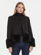 Kurtki damskie - Rinascimento Kurtka przejściowa CFC0125791003 Czarny Regular Fit - miniaturka - grafika 1