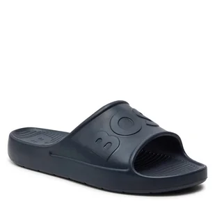 Klapki Boss Darian Slid Lg N 50498207 Blue 401 - Klapki i japonki męskie - miniaturka - grafika 1