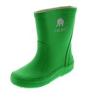 Kalosze damskie - Celavi Dziecięce buty unisex, wodoszczelne kalosze, 100% kauczuk naturalny, buty przeciwdeszczowe, rozmiar: 21, kolor: zielony, 1147 - miniaturka - grafika 1