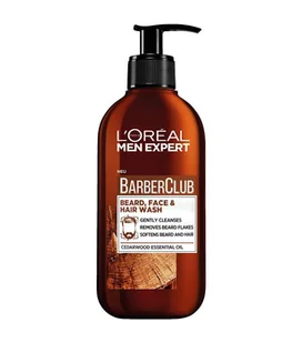Loreal Paris Paris Barber Club żel do mycia brody twarzy i włosów 200 ml - Kosmetyki i akcesoria do pielęgnacji brody - miniaturka - grafika 2