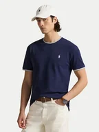Koszulki męskie - Polo Ralph Lauren T-Shirt 710963492001 Granatowy Regular Fit - miniaturka - grafika 1