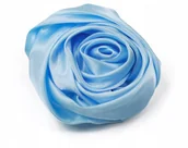 Broszki - Szaleo %% Satynowa BROSZKA różyczka bi1304 - miniaturka - grafika 1