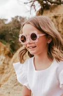 Okulary dla dzieci - Elle Porte okulary przeciwsłoneczne dziecięce Bellis kolor różowy - miniaturka - grafika 1