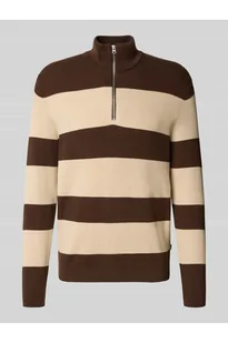 Bluza z kołnierzem o kroju regular fit z mieszanki bawełny model PHIL - Only & Sons - Bluzy męskie - miniaturka - grafika 1