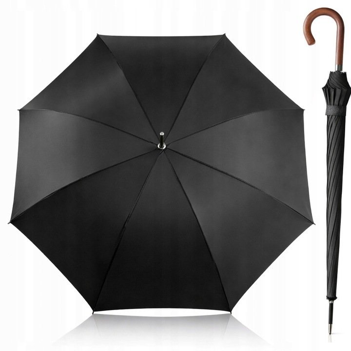 Parasol Duży Premium Automatyczny Męski Prestiżowy Parasolka 120cm Składany