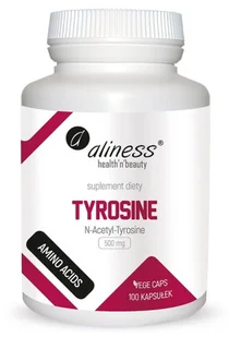 MedicaLine Tyrosine 500mg 100 kaps Aliness N-Acetyl-Tyrosina MC106 - Suplementy naturalne - miniaturka - grafika 1