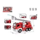 Samochody i pojazdy dla dzieci - Auto straż pożarna z drabiną 1:10 światło dźwięk Madej - miniaturka - grafika 1