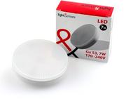 Żarówki tradycyjne - LM Żarówka LED GX53 230V 170-240V 7W 3000K 600lm = 60W 120 stopni - miniaturka - grafika 1