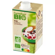Zdrowa żywność - Carrefour Bio Ekologiczny przetwór sojowy z olejem słonecznikowym 250 ml - miniaturka - grafika 1