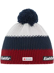 Eisbär Czapka "Star" w kolorze granatowo-biało-bordowym - Czapki damskie - miniaturka - grafika 1