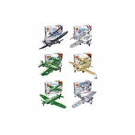 Klocki - Klocki samoloty 20el MIX - miniaturka - grafika 1