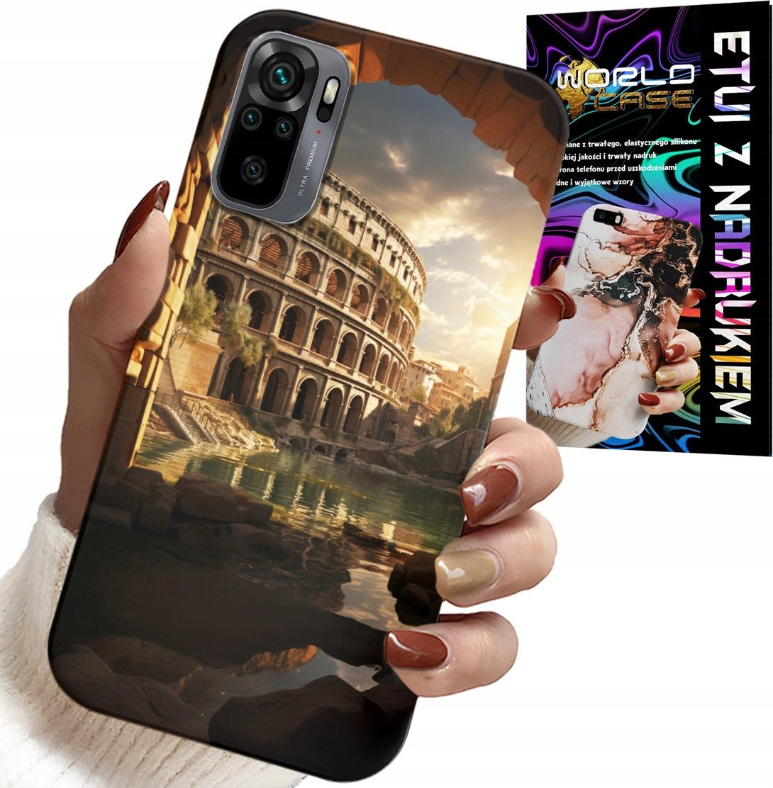ETUI DO XIAOMI NOTE 10 / 10S - RZYM COLOSSEUM RZYMIANIE STAROŻYTNOŚĆ