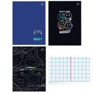 Zeszyty szkolne - 3 X ZESZYT A4, 32 KARTKI, KRATKA Z MARGINESEM, DLA CHŁOPCA, INTERDRUK - miniaturka - grafika 1