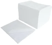 Kosmetyczne akcesoria jednorazowe - Ręcznik z włókniny basic perforowany 70x40 cm 100 szt - miniaturka - grafika 1