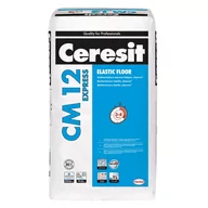 Kleje i inne preparaty budowlane - Zaprawa klejowa CM 12 Expres 25 KG CERESIT 9000101119664 - miniaturka - grafika 1