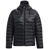 Kurtki i kamizelki sportowe damskie - Kurtka damska Under Armour Armour Down 2.0 Jkt Rozmiar: S / Kolor: czarny - miniaturka - grafika 1