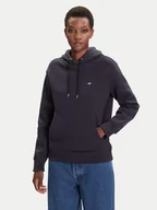 Bluzy damskie - Gant Bluza Shield 4201413 Granatowy Relaxed Fit - miniaturka - grafika 1