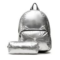 Plecaki - Plecak KARL LAGERFELD - Z10152 Light Grey 016 - miniaturka - grafika 1