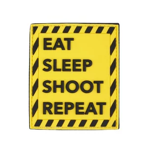 101 Inc. - Naszywka 3D - Eat Sleep Shoot Repeat - 444130-7342 - Odzież taktyczna i umundurowanie - miniaturka - grafika 1