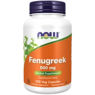 Witaminy i minerały - Now Foods Foods FOODS Fenugreek (Kozieradka) 500mg 250 kaps.vege NW439 - miniaturka - grafika 1