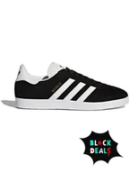 Trampki damskie - adidas Skórzane sneakersy "Gazelle" w kolorze czarno-białym - miniaturka - grafika 1
