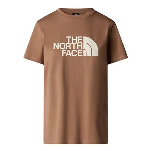 Koszulka damska The North Face Easy 0A8A6GAIA1 - brązowa - Koszulki sportowe damskie - miniaturka - grafika 1