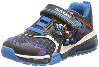 Buty dla chłopców - Geox J Bayonyc Boy A sneakersy chłopięce, niebieski granatowy, 38 EU - grafika 1
