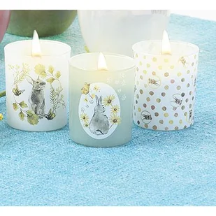 Świecznik szklany na tealighty - Donice - miniaturka - grafika 1