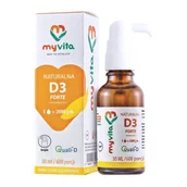 Witaminy i minerały - MyVita Witamina D3 4000 iu/30 ml TT001647 - miniaturka - grafika 1