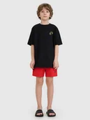 Kąpielówki dla chłopców - 4F Spodenki plażowe boardshorty chłopięce - czerwone 158/164 (12-14 lat) - miniaturka - grafika 1