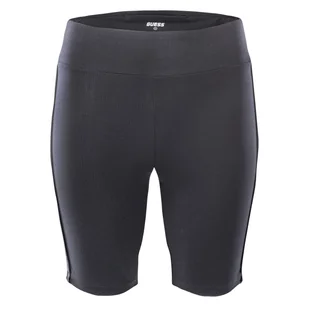 Damskie Spodenki GUESS DOREEN BIKER V2YD11KABR0-JBLK – Czarny - Spodenki damskie - miniaturka - grafika 1